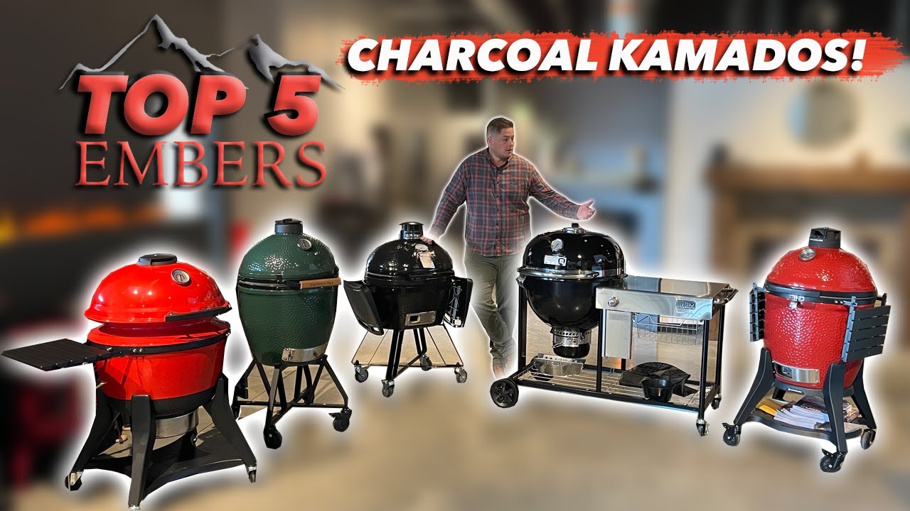 Top 5 Kamado Charcoal Grills (Kamado Joe vs Big Green Egg vs Primo vs