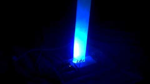 Arduino VU meter with winamp.