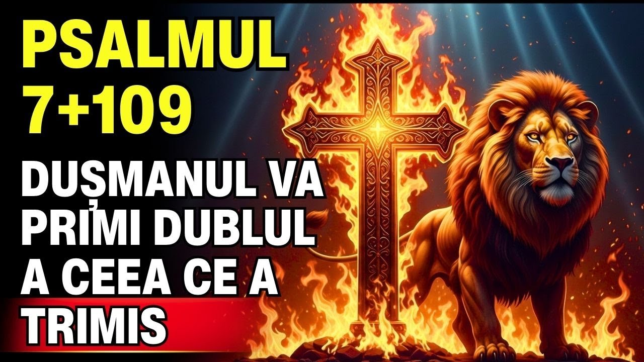 🔥 Bóg właśnie objawił: Psalm 7+109 ZWRACA wszelką niegodziwość nadawcy, podwójny ogień