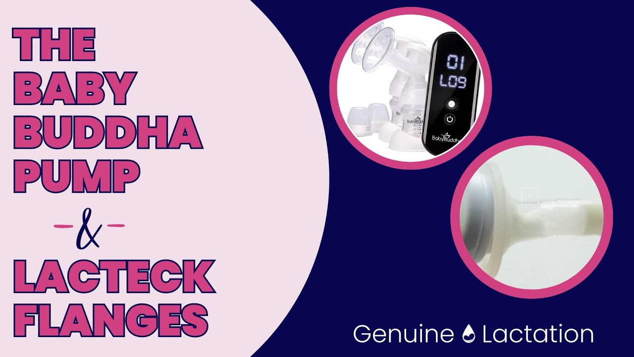 Использование молокоотсоса BabyBuddha с фланцами Lacteck