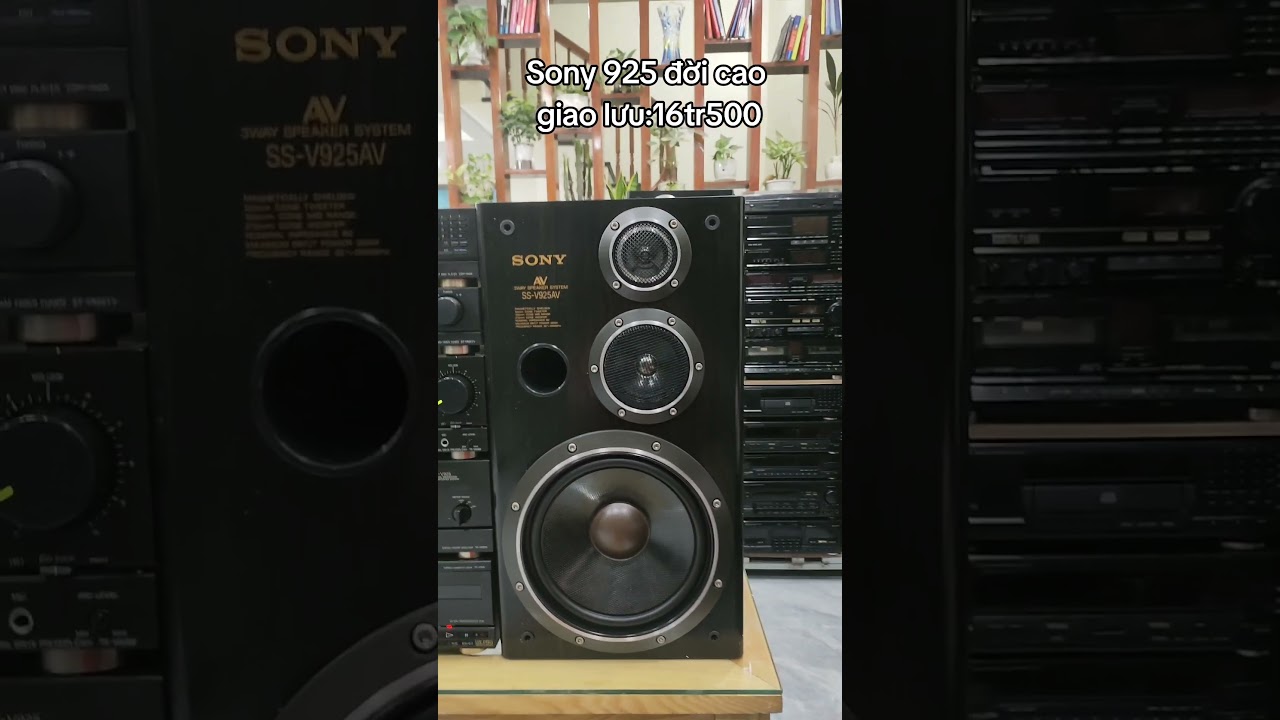 良い音出ます！ソニー SS-V925AV Sony SS-V925AV 200w 6ohms Japan made - YouTube