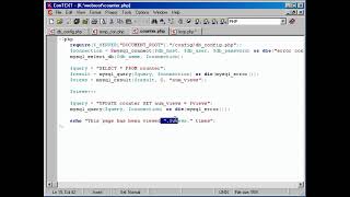 VIDEO TUTORIAL PHP & MySQL Course 14 For Loops and Array