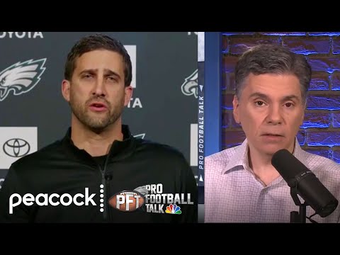 Nick Sirianni's press conference was 'not a great look' | Pro Football Talk | NBC Sports