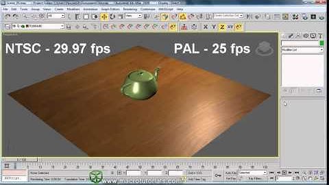 17.1 3D Studio Max   Tutorial.  Como hacer una simple animacion.