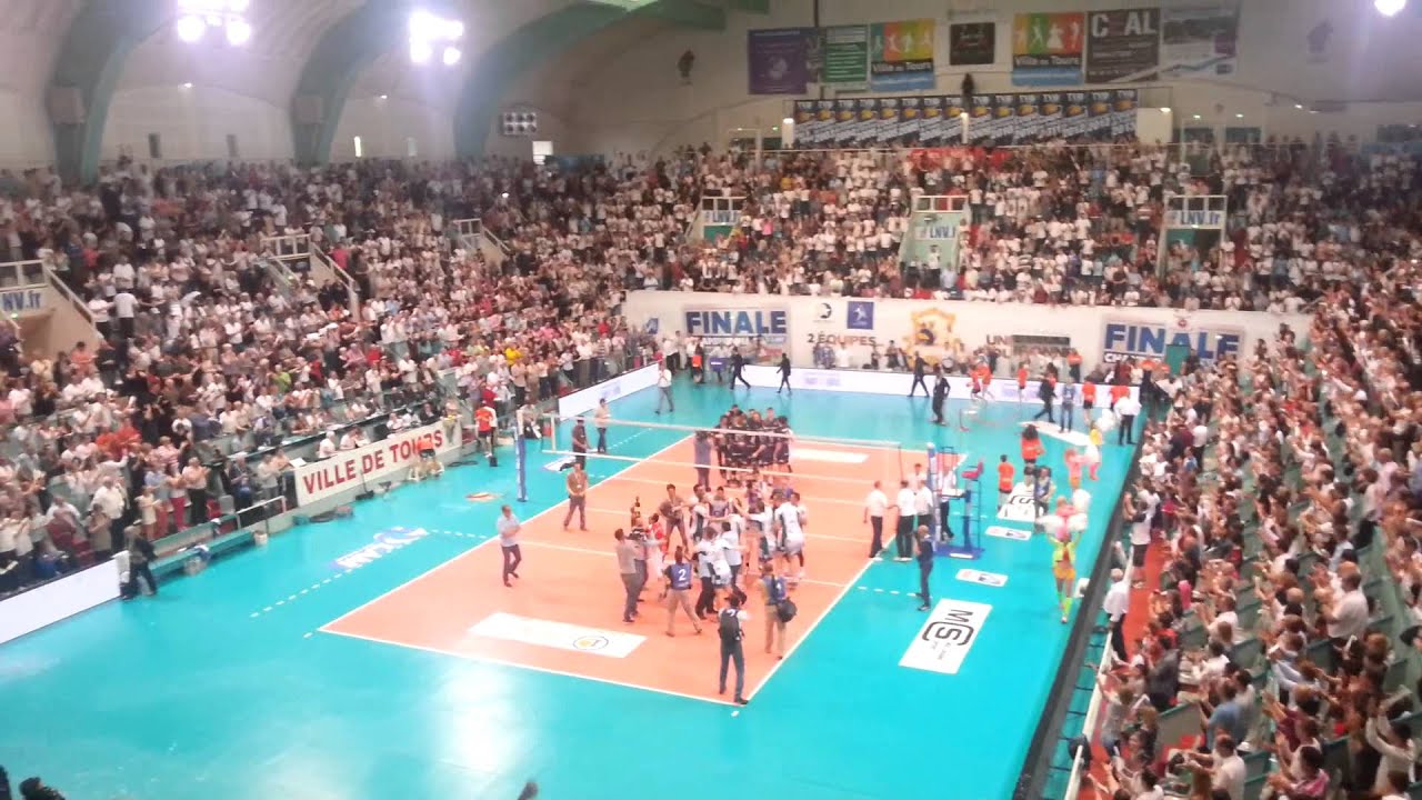 Le Tours volley-ball champion de France 2013 - YouTube