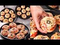 MINI PIZZA ON TAWA I WITHOUT OVEN VEGETABLE MINI PIZZA FOR KIDS I QUICK AND EASY PIZZA RECIPE