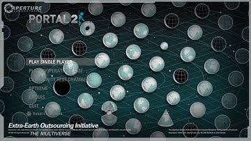 [Portal 2 Mod] Main Menu Background Replacement - "The Multiverse"
