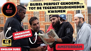 Bijbel perfect genoemd tot de tegenstrijdigheden kwamen | Abdullah | Straat Dawah Amsterdam