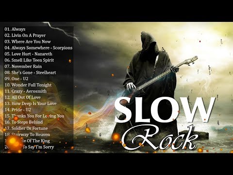 U2, Scorpions, Led Zeppelin, Bon Jovi, Aerosmith, Eagles | Greatest Slow Rock Ballads 80s, 90s 📻