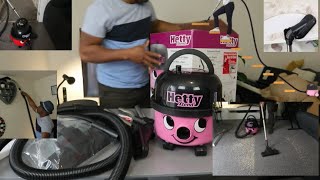 Numatic Hetty Xtend  160-11 & Numatic Henry Xtra 160 Overview and Satisfying Vacuuming Demonstration