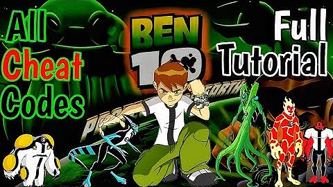 Ben 10 Protector Of Earth All Cheat Codes 😍 Full Tutorial | 100% Working Trick 🤩