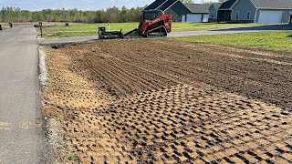 DITCH REGRADE WITH SKID STEER: PERFECT JOB FOR PRACTICE FOR NEW OPERATORS.