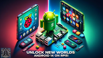 Android 14 on Raspberry Pi 5!? (KonstaKANG) #android14  #Pi5