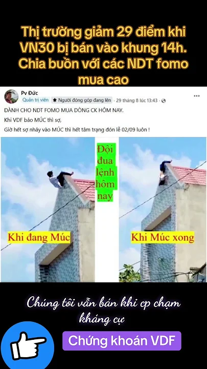 VNIndex giảm 29 khi nhiều cp chạm kháng cự bị bán xuống. SHB DIG CEO HDC HCM VCI