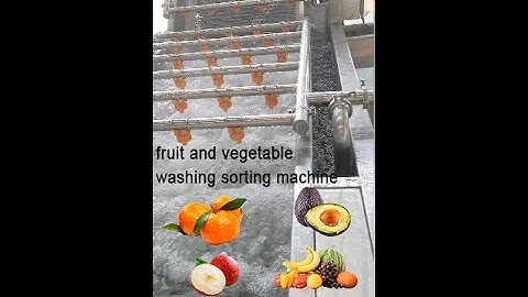 Citrus, Avocado, Apple And Fruit Washing And Sorting Grading Machine Processing Line