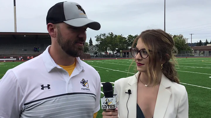 Post-Game Interview w/ PLU Football Coach Brant Mc...