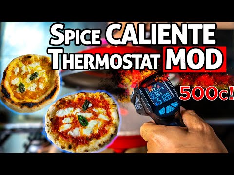 Spice caliente pizza oven thermostat mod #pizza