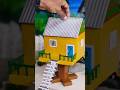 DIY Mini House Using Mud & Cement 😱🏡🏡 #minisatisfying #minihouse