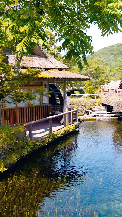 Top 4 Things To Do in Oshino Hakkai 🇯🇵✨| Mt. Fuji’s Hidden Water Village #japan #travel #zen