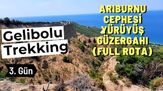 Anzac Ariburnu Front Walking Route (FULL) || Gallipoli Trekking Day 3