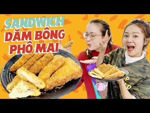 Video Vào Bếp Cùng Hải Yến: Sandwich dăm bông phô mai tan... - youtube