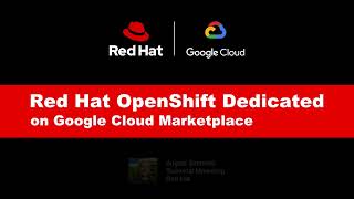Get started with OpenShift Dedicated on Google Cloud Marketplace today!