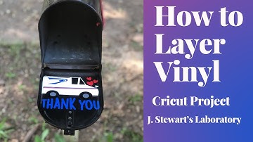 How to layer vinyl/DIY Decals/Cricut project