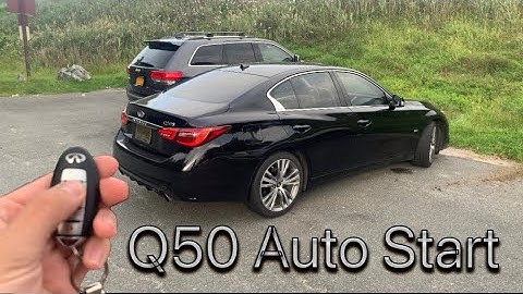 How to Auto-Start your Infiniti Q50! #MDP
