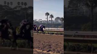 🔥 Del Mar amazing finish scene!