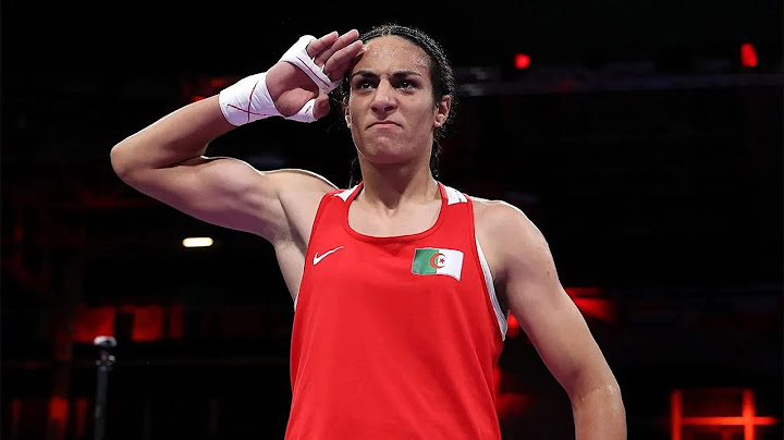 BOXEADORA Inter Sexual en los JJOO de PARIS