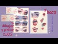 ✧ dibujando ojos y labios / tutorial + consejos ✧