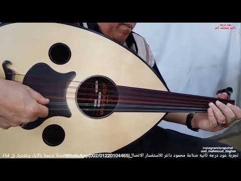 بفكر ف اللي ناسيني بريشة سيد منصور عود درجه ثانيه من صناعة محمود داغر تسلسل B34