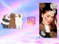 Bare bear on instagram