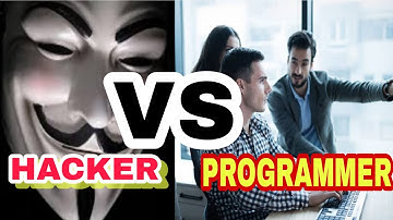 Hacker vs Programer[who has best knowlege]what are hackers and programmers?interesting facts 2020