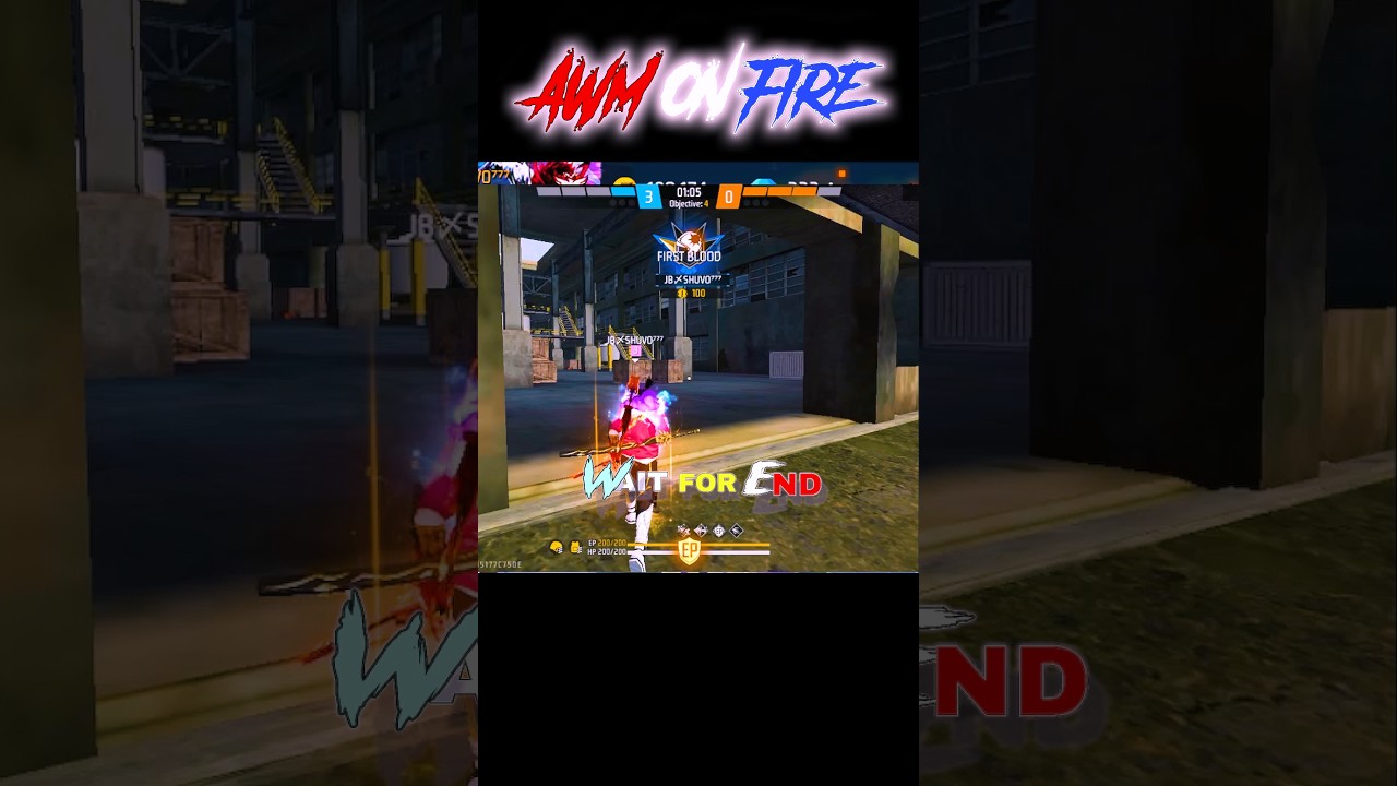 💀 AWM GOD MODE | Solo 1vs4 Squad WIPEOUT 🔥