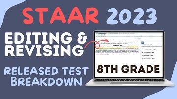 STAAR 2023 8th Grade Released Test: Your Guide to Revising & Editing Questions