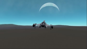 KSP Refueling Space Plane to Vall, Laythe, Bop and Pol!