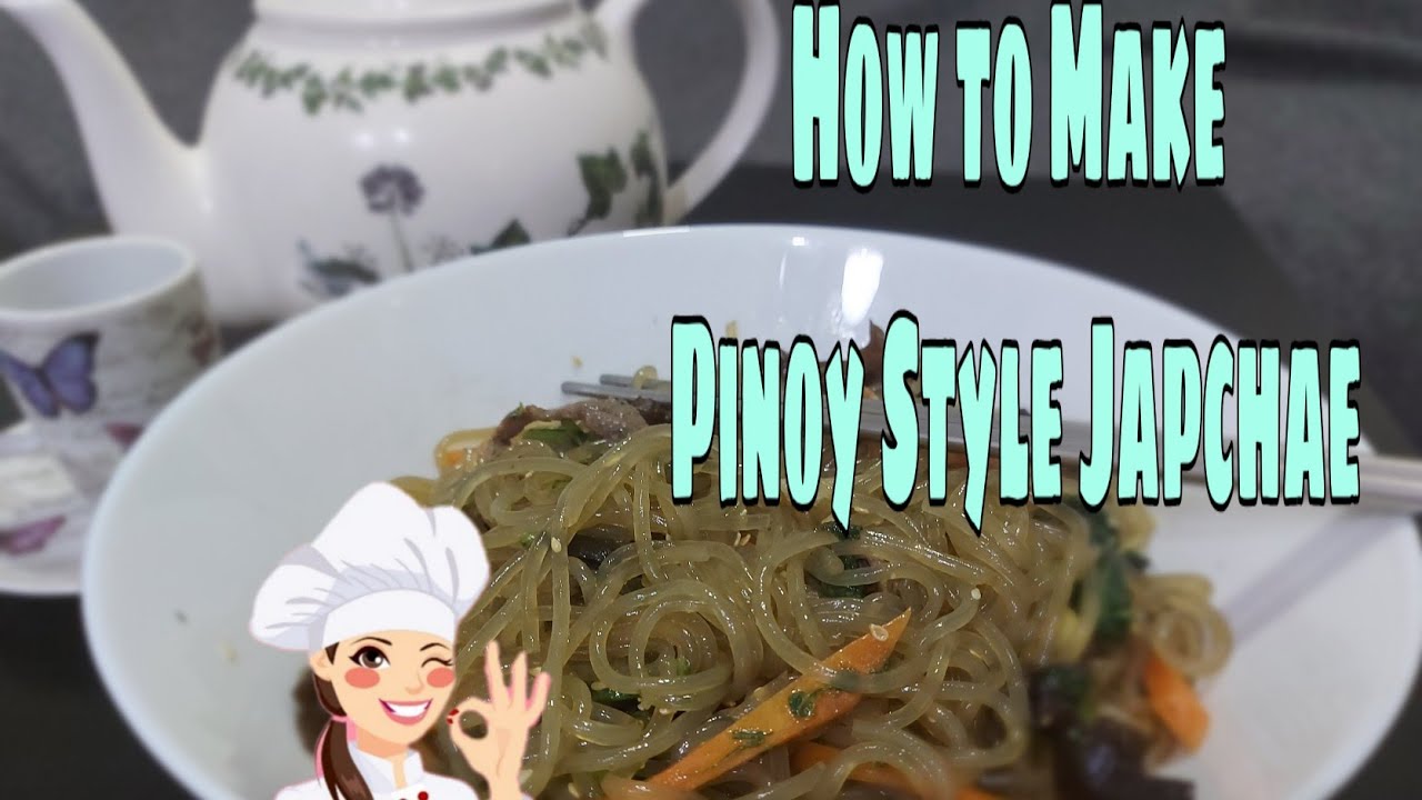 How to Make Japchae Pinoy Style (easiest way) Ep. 14 