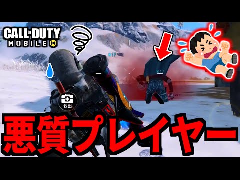 【CoD:MOBILE】悪質プレイヤーに一生絡まれる野良バトロワ【CoDモバイル】