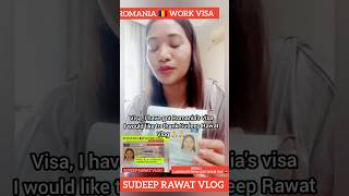 NEPALI 🇳🇵 CANDIDATE 👑TODAY GOT ROMANIA 🇷🇴 🇷🇴 WORK VISA FROM ABU DHABI UAE 🇦🇪👑@sudeeprawatvlog
