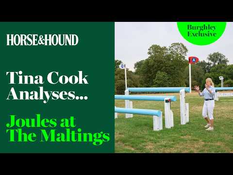 ‘A real tester of power and accuracy’ | Tina Cook walks Joules at the Maltings on Burghley course