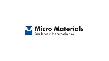 Micro Materials offers more than just a nanoindenter