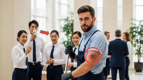 They Laughed at the Single Dad Janitor’s Tattoo — Until He Saved the Bank CEO from Armed Robbers