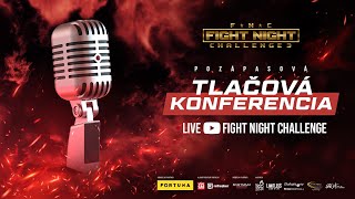 FIGHT NIGHT CHALLENGE 3 (LIVE): Pozápasová tlačová konferencia