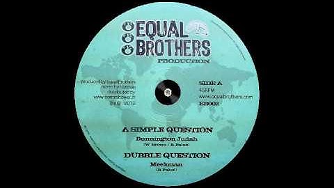 Bunnington Judah – A Simple Question – A1