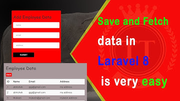 Laravel 8 save data to database | laravel 8 tutorial