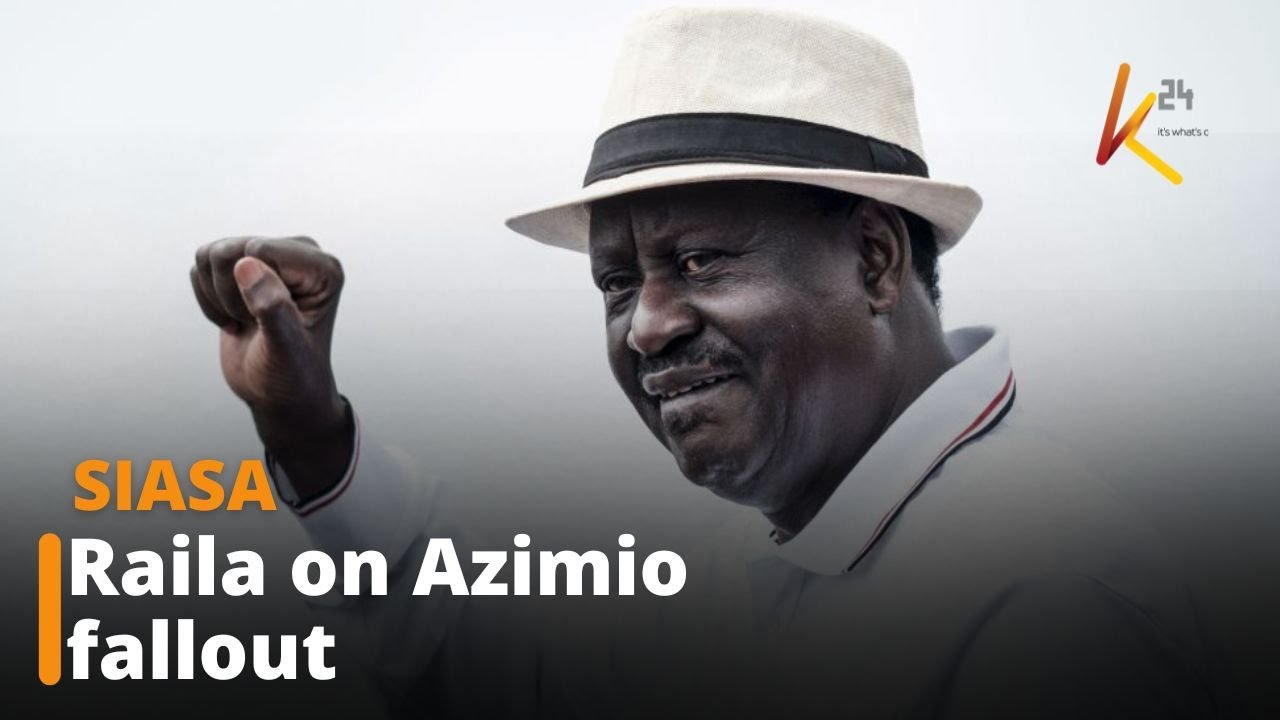 Azimio Raila R Raila refutes reports of Azimio fallout over NADCO report - YouTube