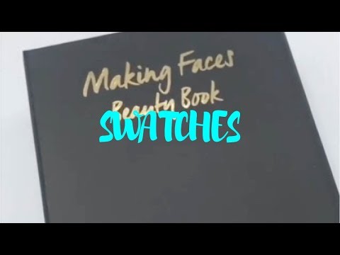 SWATCHES: The Making Faces Beauty Book By Kevyn Aucoin With TrendMood