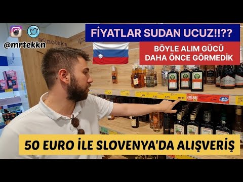 AVRUPA MARKET FİYATLARI (50 EURO İLE SEPET DOLDU)