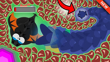 Mope.io MINI BLUE WHALE DOMINATION | Black Dragon Killing SPREE! (Mope.io Funny Moments)
